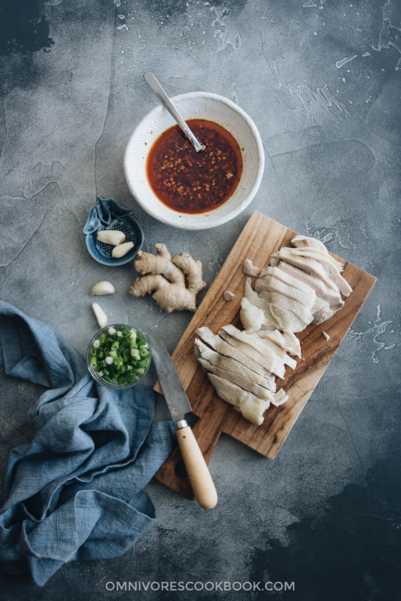 Sichuan Chicken Cooking Process