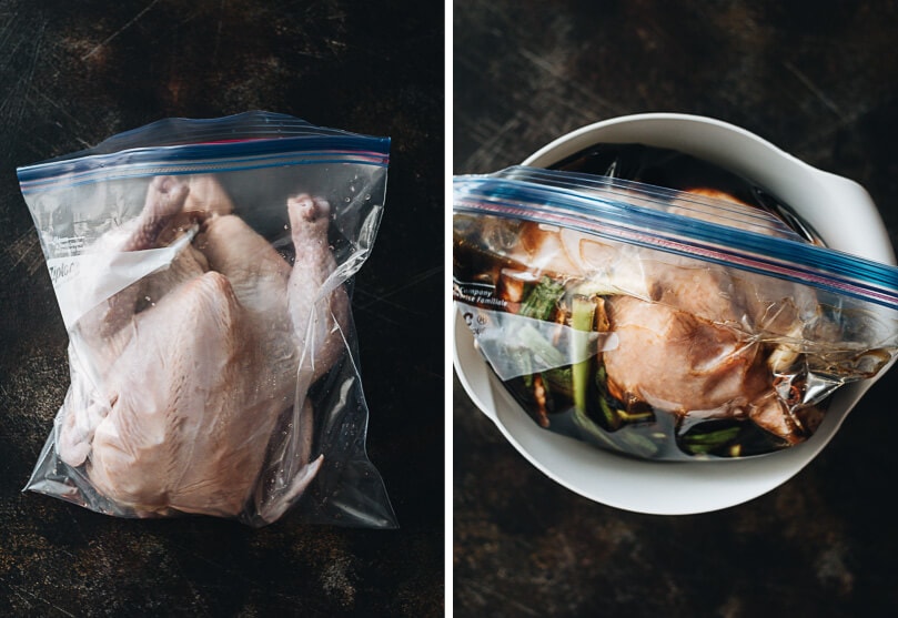 Prepare to make soy sauce chicken