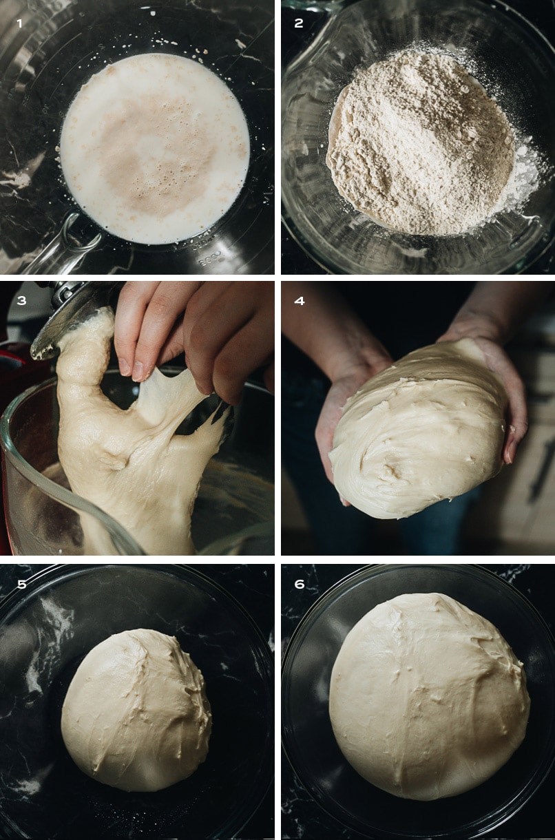 How to make char siu bao dough step-by-step