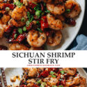 Authentic Chinese restaurant-style Sichuan shrimp is quick enough for a weeknight meal and delivers a crispy texture and richly aromatic, utterly divine flavor with that signature Sichuan spice.