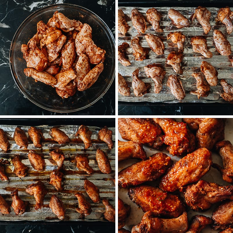 How to make Sichuan chicken wings in the oven