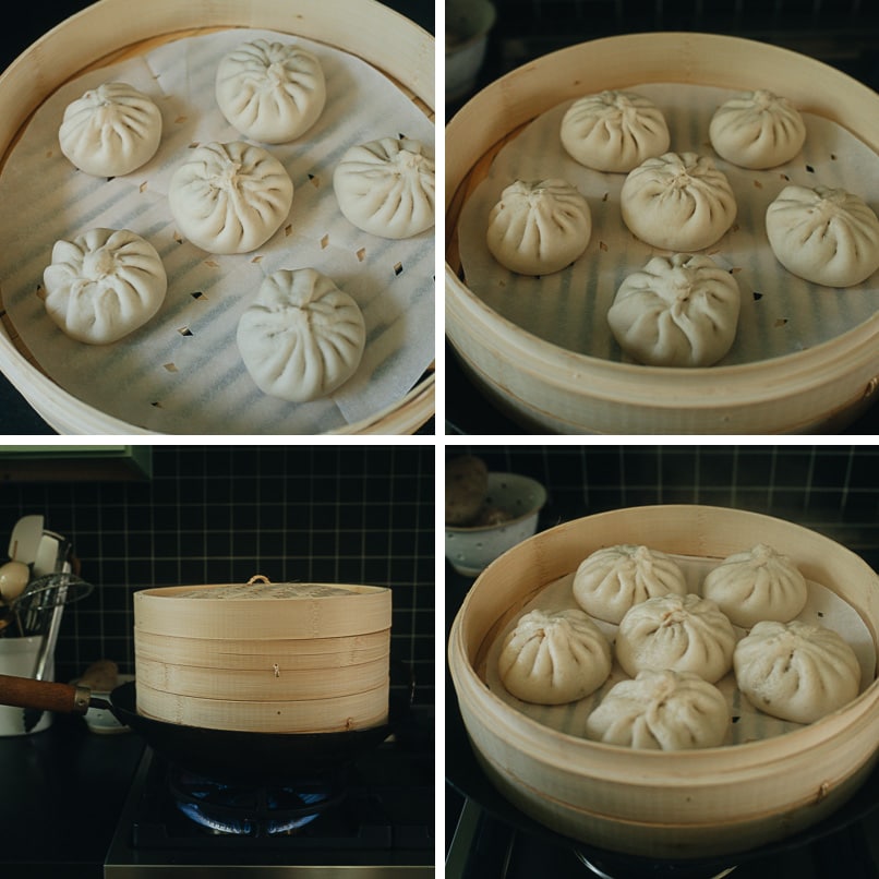 How to steam Chinese buns